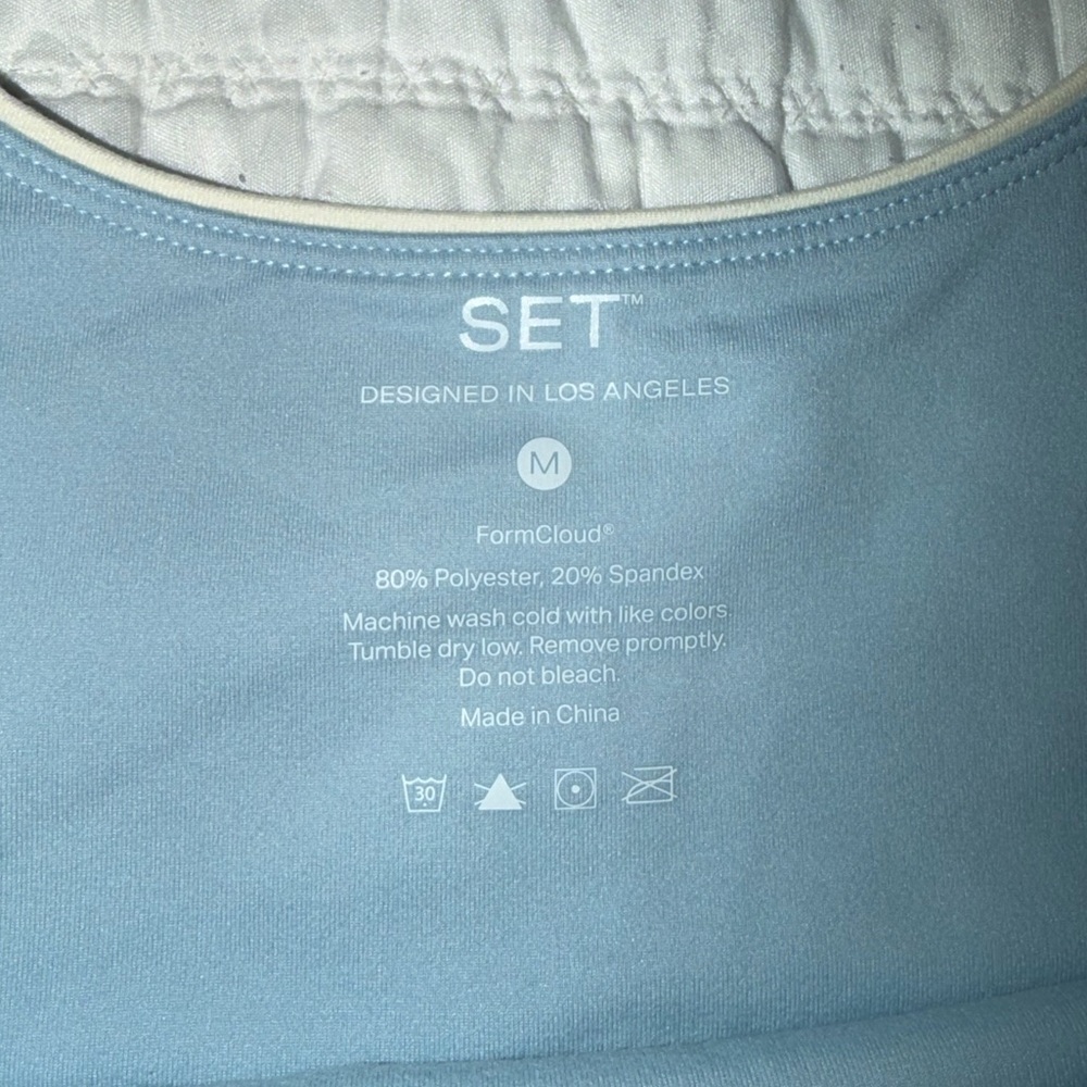 SET Active x PARKE Formcloud Overcast Bra and Short Set - Picture 5 of 8